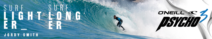 We provide O'Neill Wetsuits
