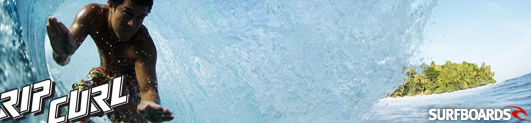 Surf on Rip Curl Fibreglass Surfboards